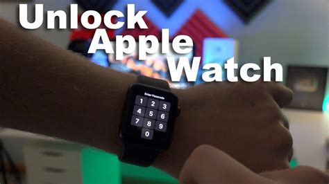 how to unlock Apple Watch